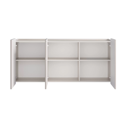 Komoda Malmi 150 cm wisząca - kaszmir / czarny